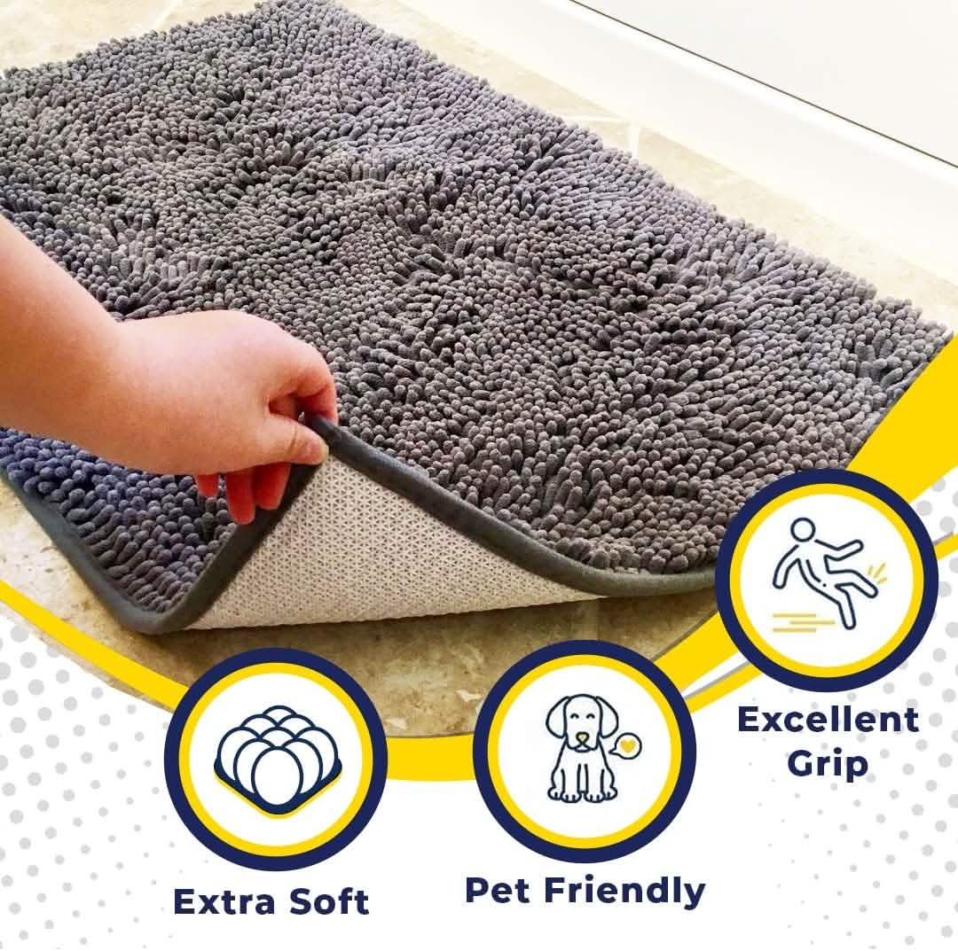 Muddy Mat® - Anti-Mud Dog Door Mat - Pack of 4