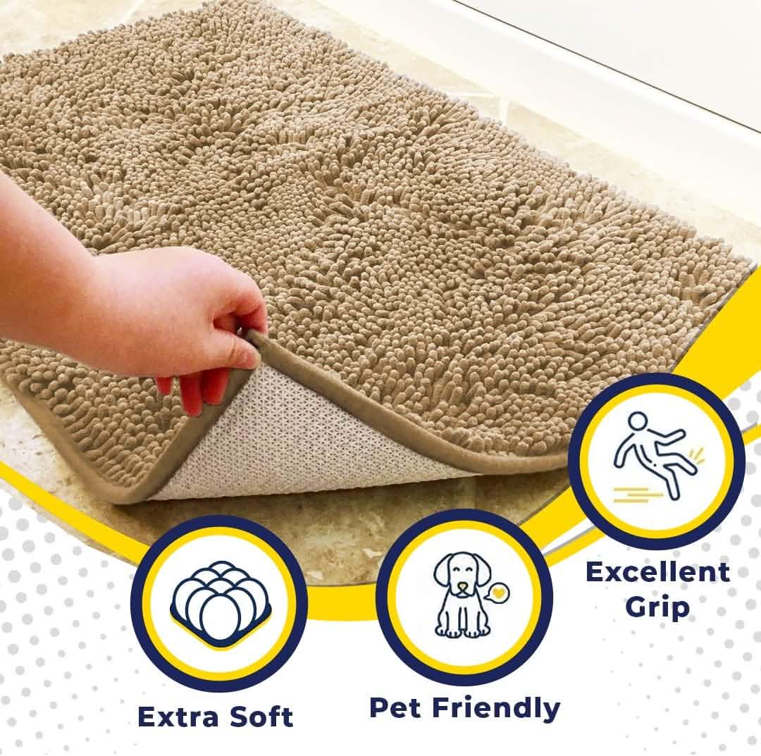 Muddy Mat® - Anti-Mud Dog Door Mat - Pack of 4