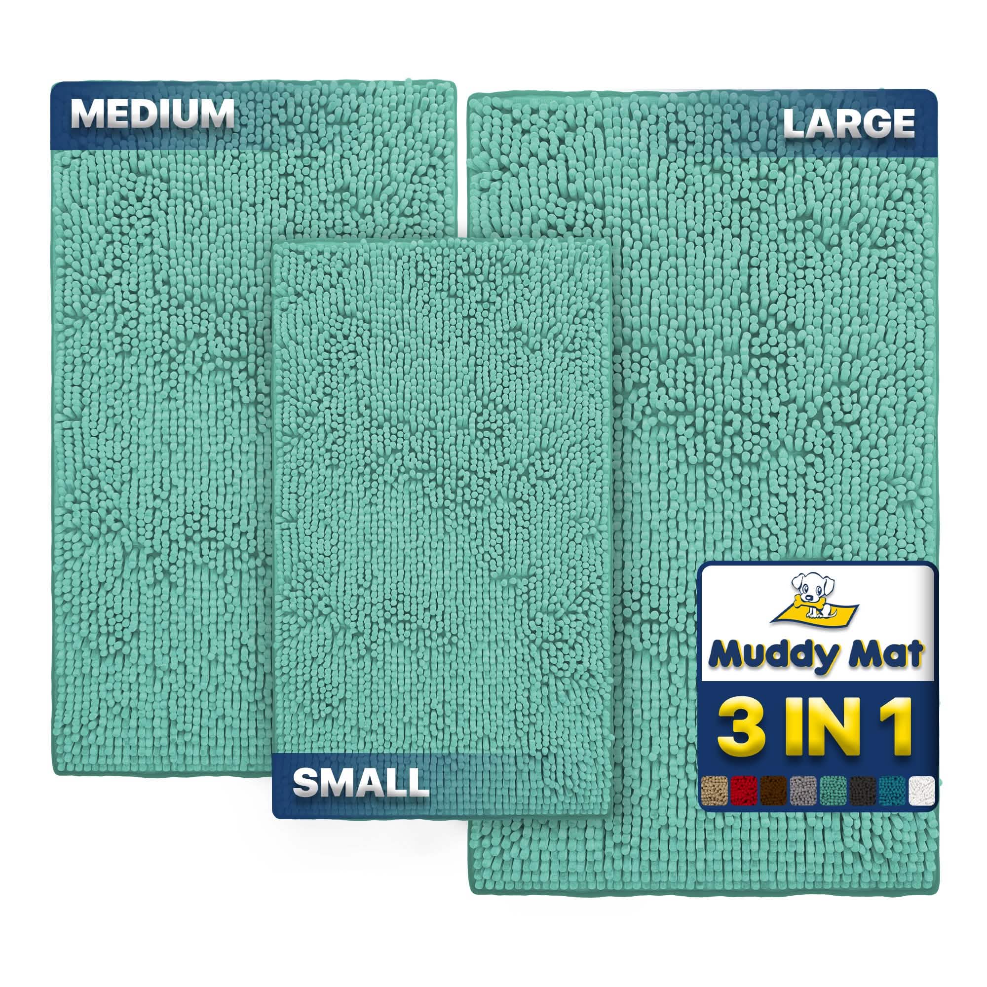 Muddy Mat® - Anti-Mud Dog Door Mat - Pack of 3