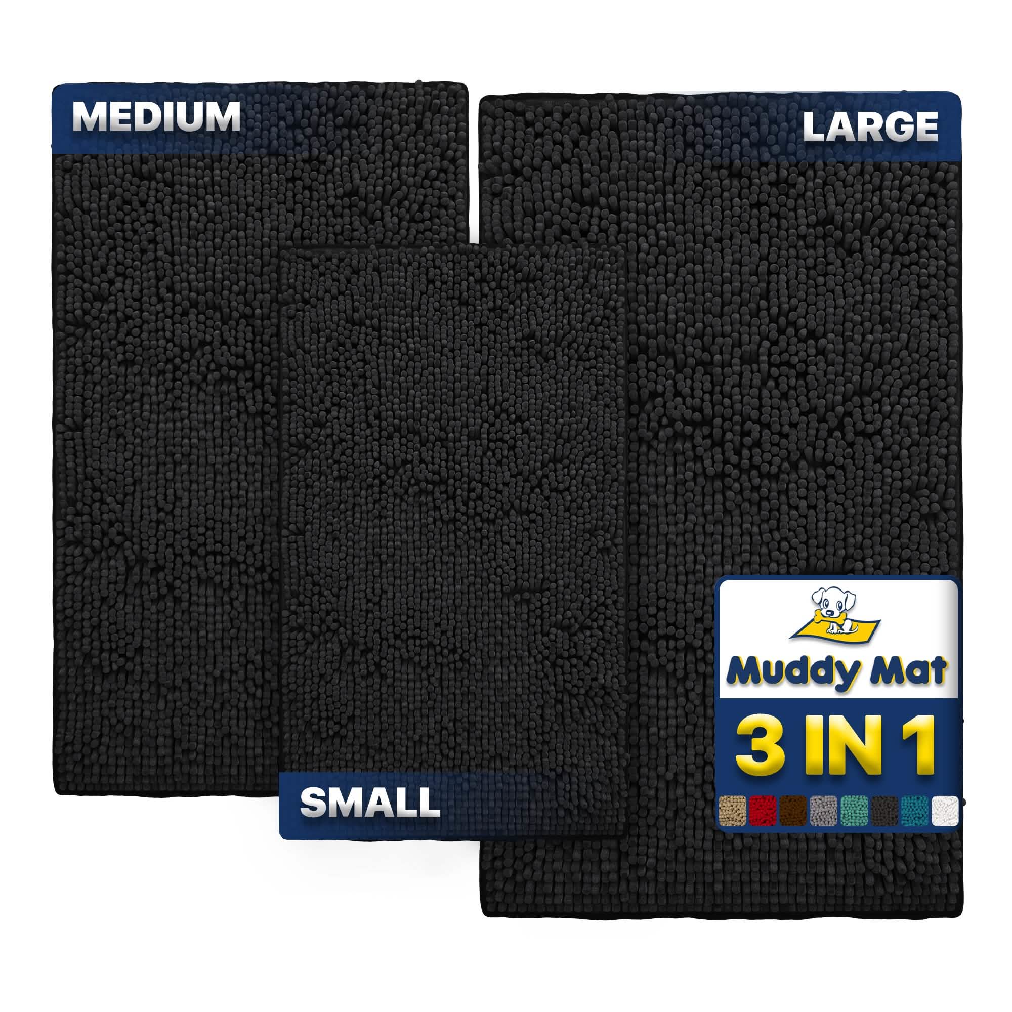 Muddy Mat® - Anti-Mud Dog Door Mat - Pack of 3
