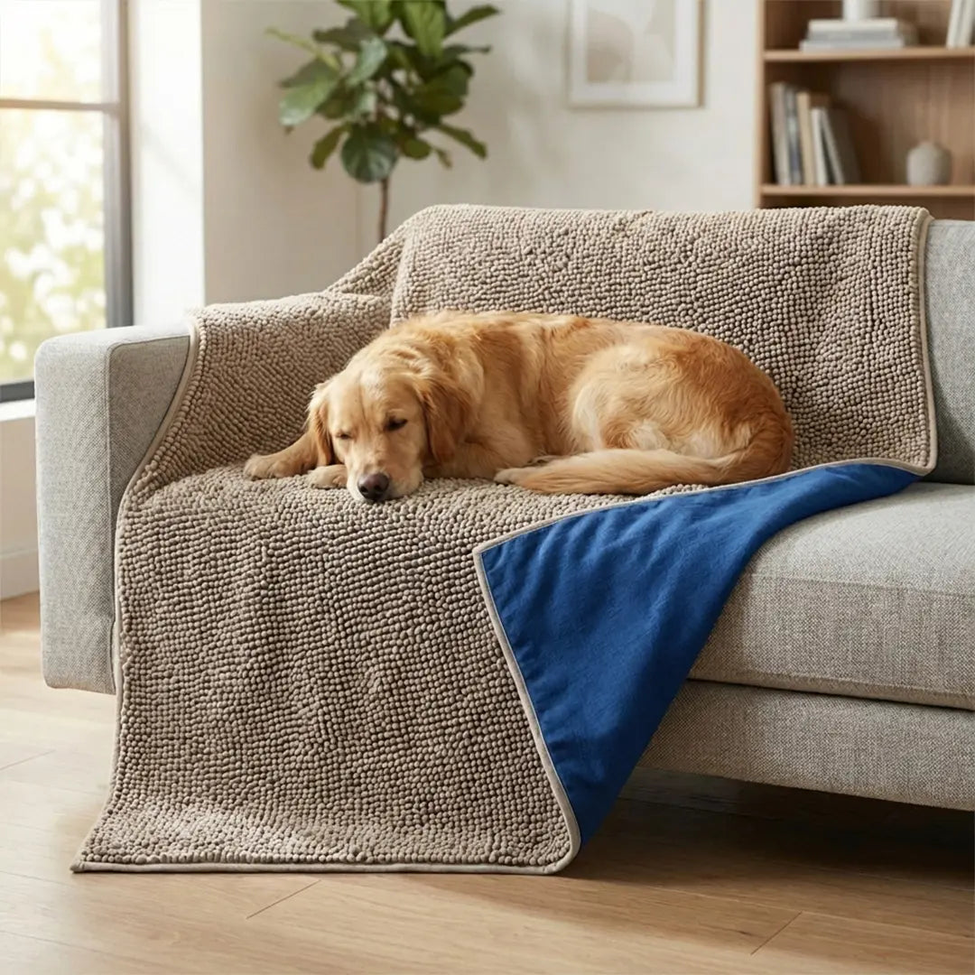 Muddy Mat® – Dog Blanket for Couch & Car