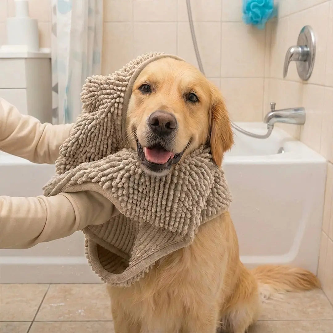 Doggy Dryer Shammy Towel – The Best Dog Towel Available!