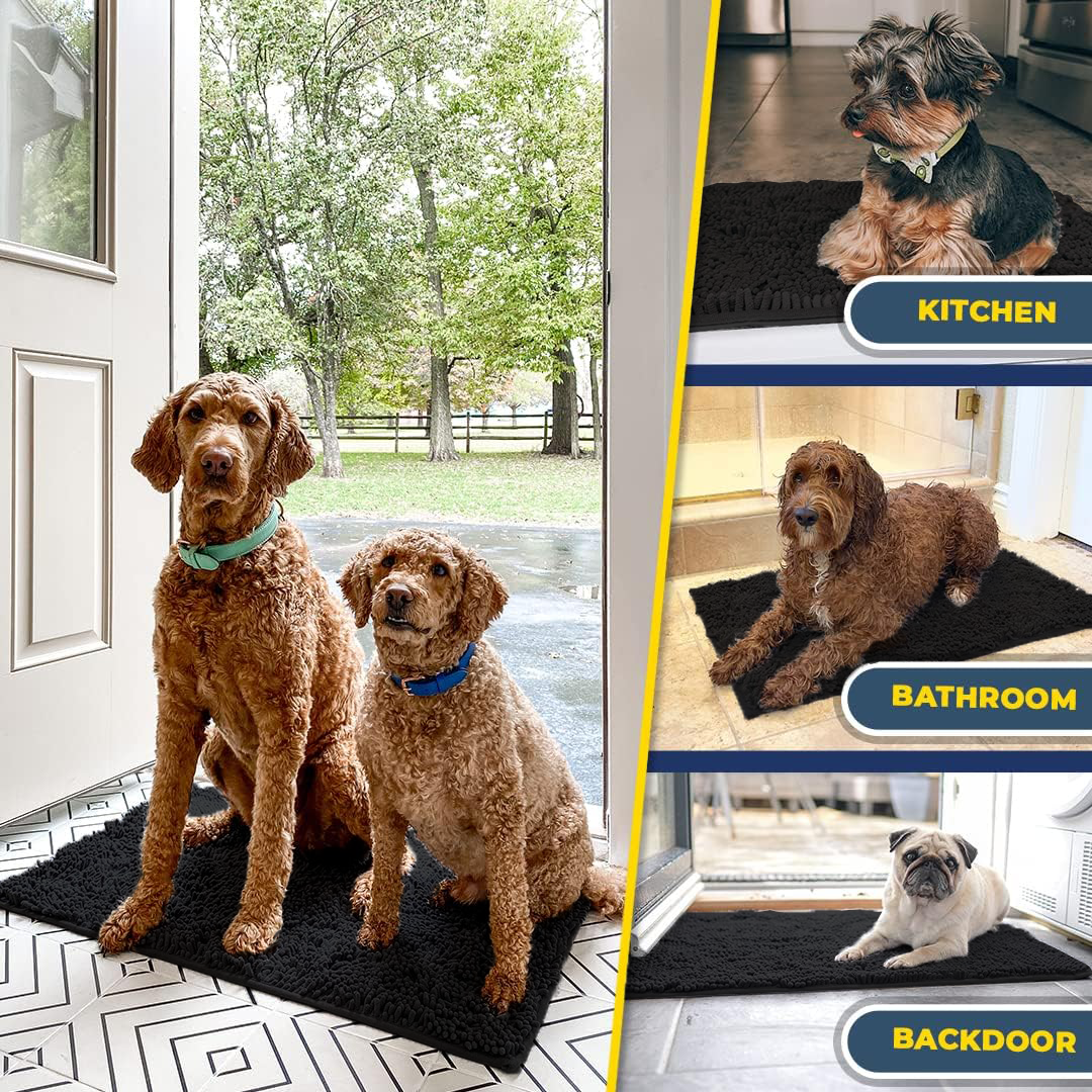 Muddy Mat® - Anti-Mud Dog Door Mat - Pack of 4