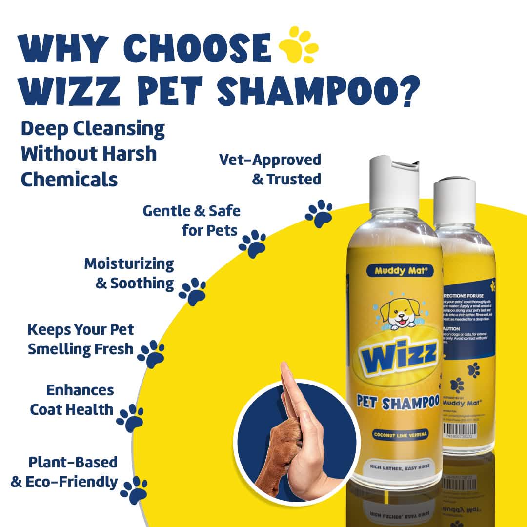 Wizz: Natural Pet Shampoo – 17 oz