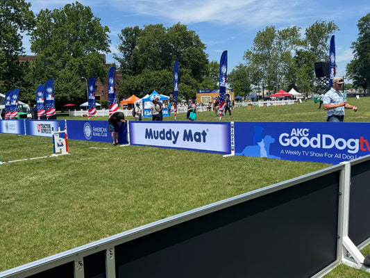 Muddy Mat® Is Now the Official Anti-Mud Mat of the American Kennel Club