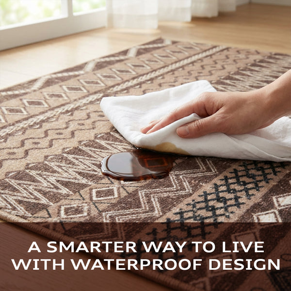 Muddy Rags Muddy Mat® Nomad Washable Area Rugs for Living Room, Bedroom & Dining