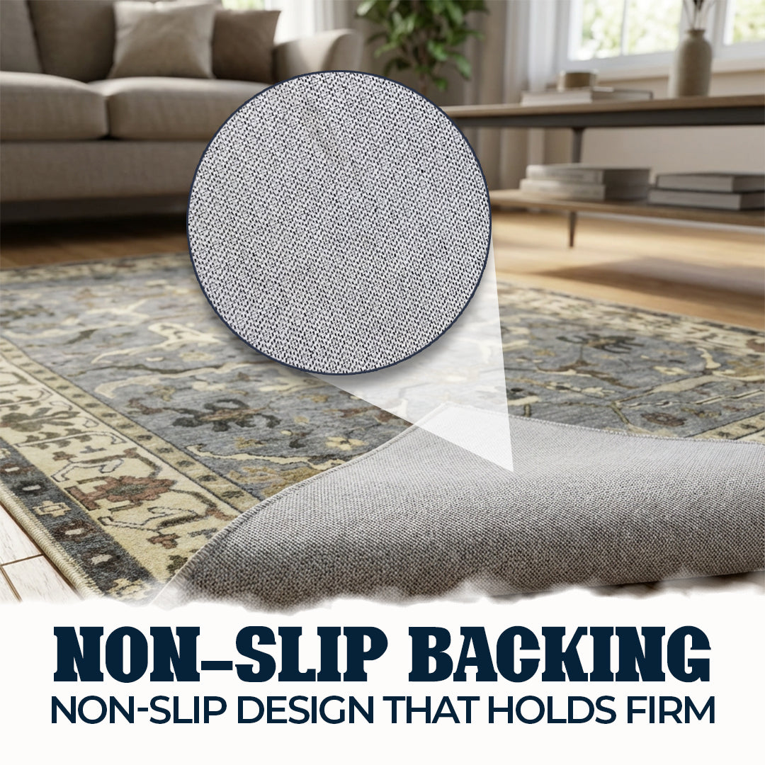 Muddy Rags Muddy Mat® Duskfall Washable Area Rugs for Living Room, Bedroom & Dini