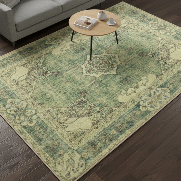 Muddy Mat® Majestic Washable Area Rugs for Living Room, Bedroom & Dining Room – Modern Soft Low Pile Non Slip Carpet – Pet Friendly Waterproof Foldable Rugs for Home