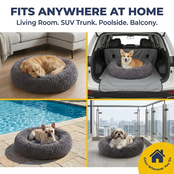 Muddy Mat® Cloud K-9 Bed – Donut Dog Bed