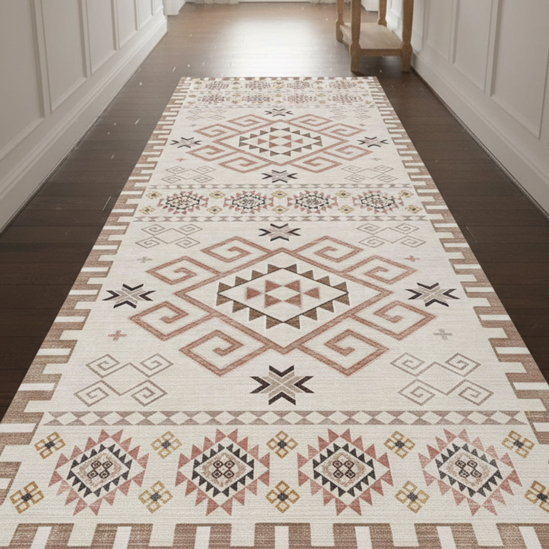Muddy Mat® Sedona Washable Area Rugs for Living Room, Bedroom & Dining Room – Modern Soft Low Pile Non Slip Carpet – Pet Friendly Waterproof Foldable Rugs for Home