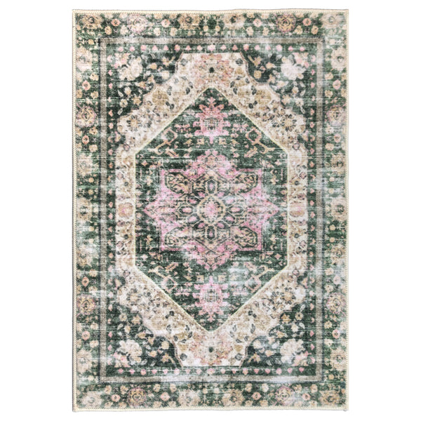 Muddy Mat® Eden Washable Area Rugs for Living Room, Bedroom & Dining Room – Modern Soft Low Pile Non Slip Carpet – Pet Friendly Waterproof Foldable Rugs for Home