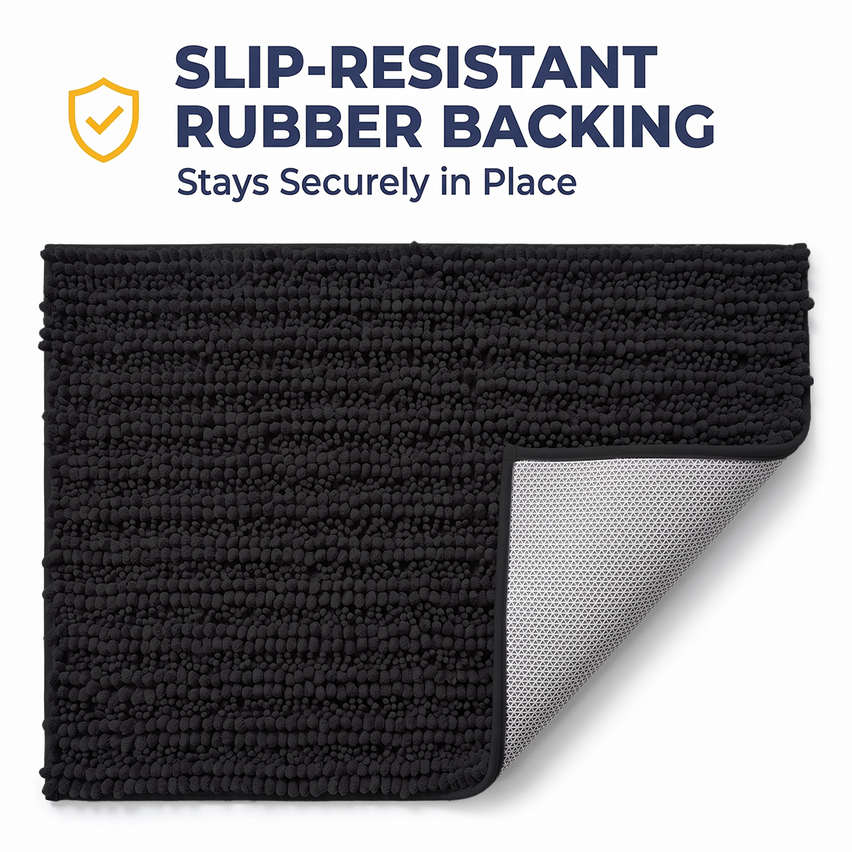 Muddy Mat® DuoMax Dog Door Mat for Muddy Paws – Dual-Texture Absorbent Mat Chenille Entryway Muddy Carpet®, Microfiber Quick Dry, Slip Resistant Machine Washable Indoor Mat