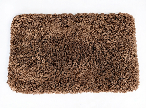 Muddy Mat® Fluffy Bathroom Rug, Soft Absorbent Microfiber Bath Mat, Non Slip, Quick Dry, Machine Washable for Bathroom Floor, Tub, Shower, Toilet and Sink