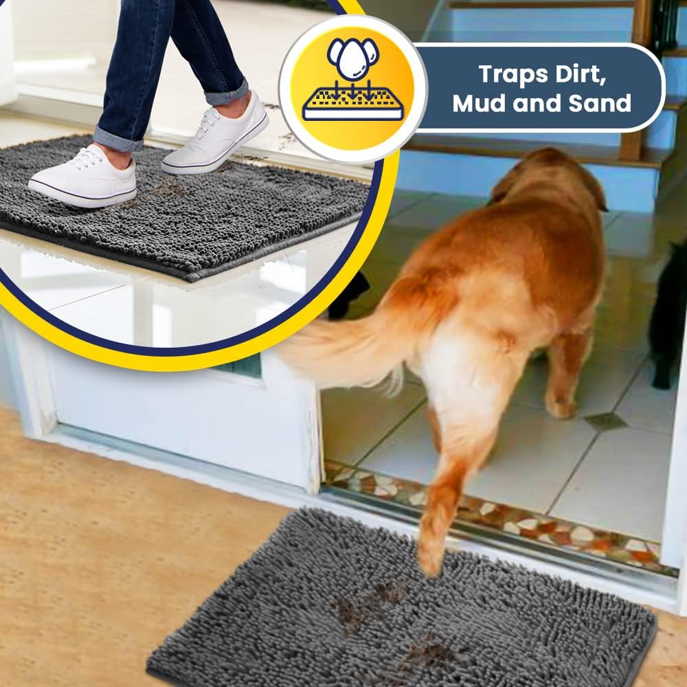 Muddy Mat® - Anti-Mud Dog Door Mat - Pack of 3