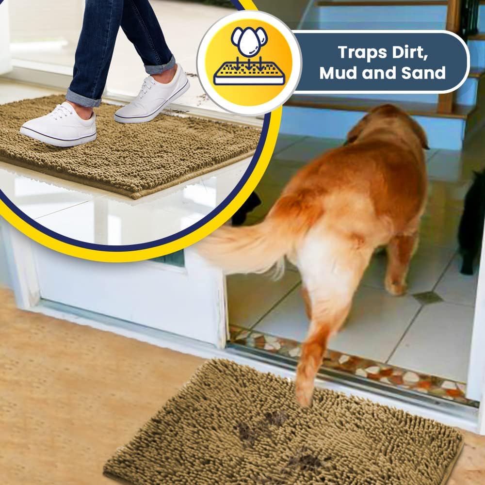 Muddy Mat® - Anti-Mud Dog Door Mat - Pack of 3