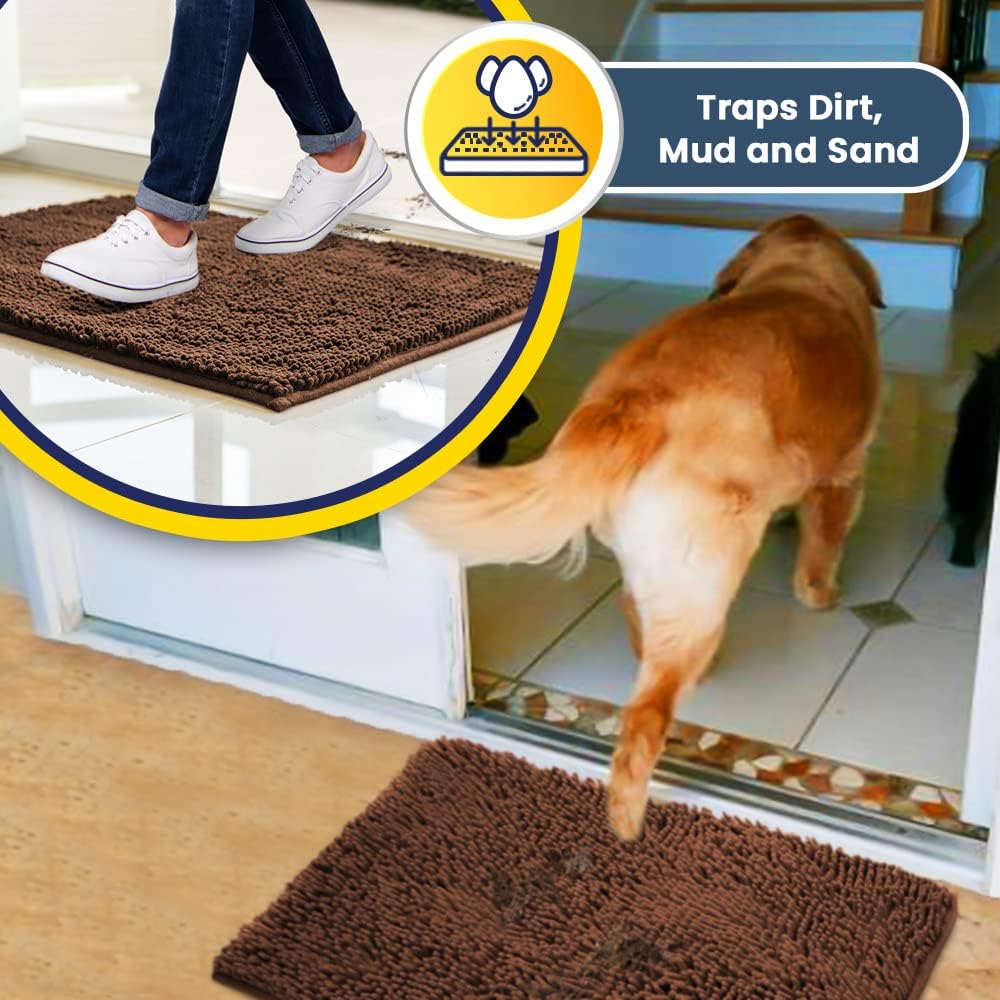 Muddy Mat® - Anti-Mud Dog Door Mat - Pack of 3