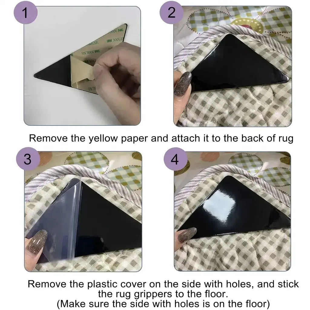 4 Packs of Rug Grippers (16 Anti-Slip Rug Grippers in Total!)