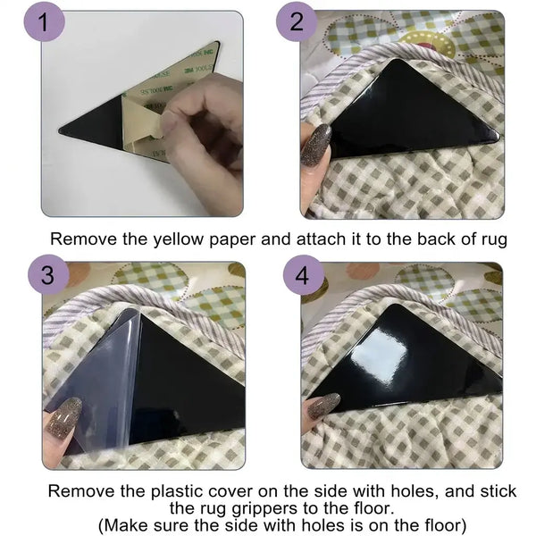 4 Packs of Rug Grippers (16 Anti-Slip Rug Grippers in Total!)