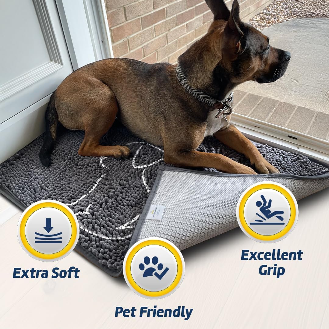 Embroidery Muddy Mat® - Dog Sit