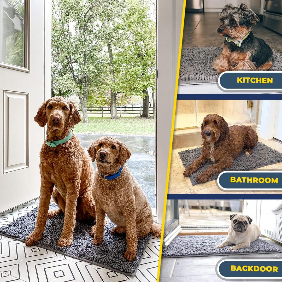 Muddy Mat® - Anti-Mud Dog Door Mat - Pack of 3
