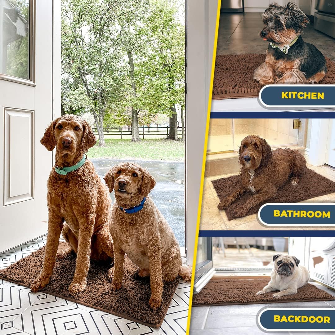 Muddy Mat® - Anti-Mud Dog Door Mat - Pack of 3