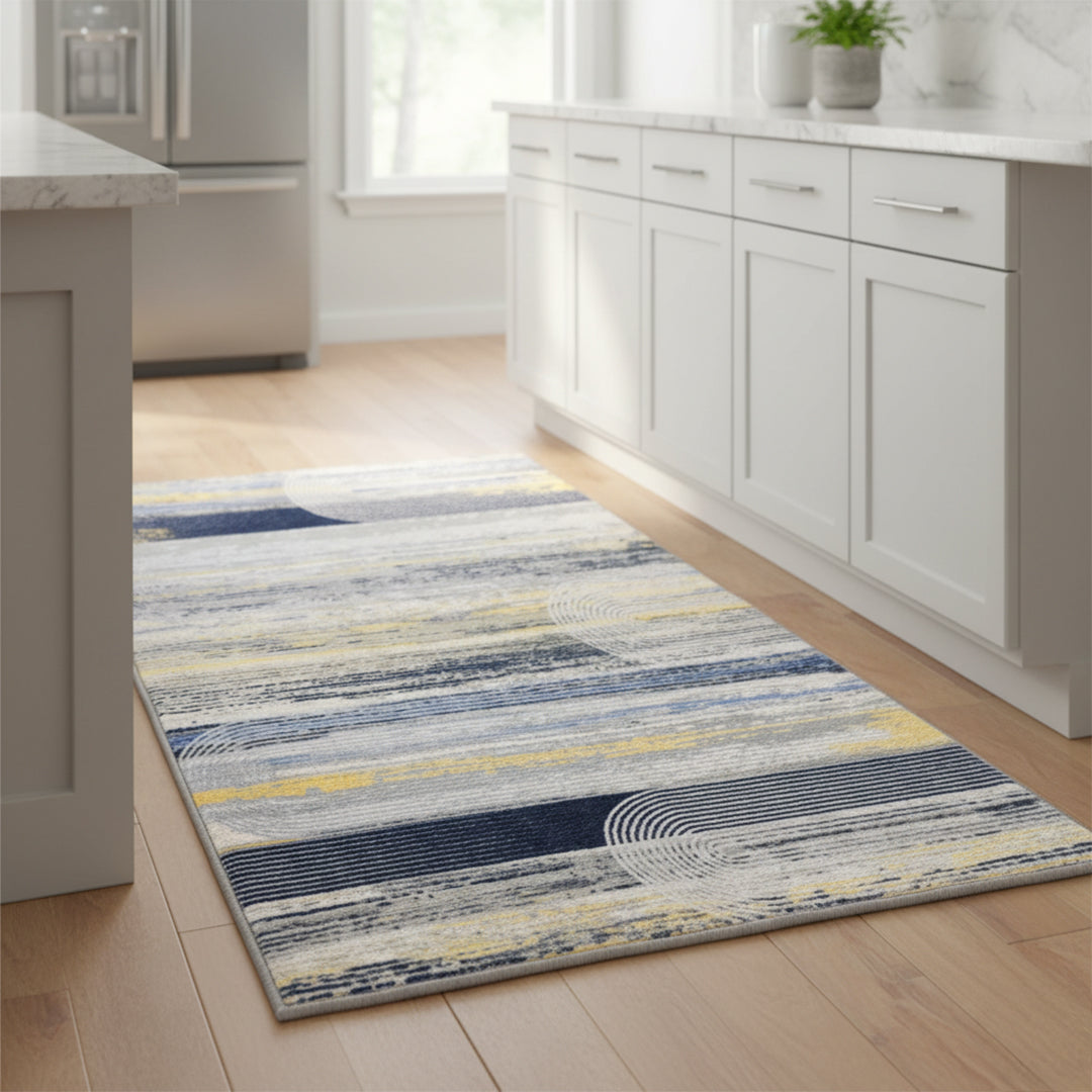 Muddy Mat® Horizon Washable Area Rugs for Living Room, Bedroom & Dinin