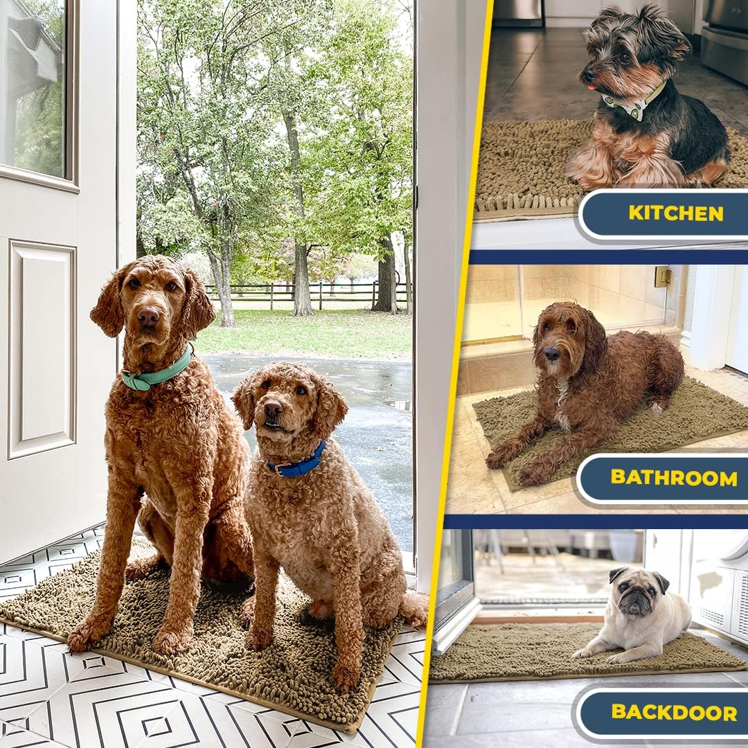 Muddy Mat® - Anti-Mud Dog Door Mat - Pack of 3