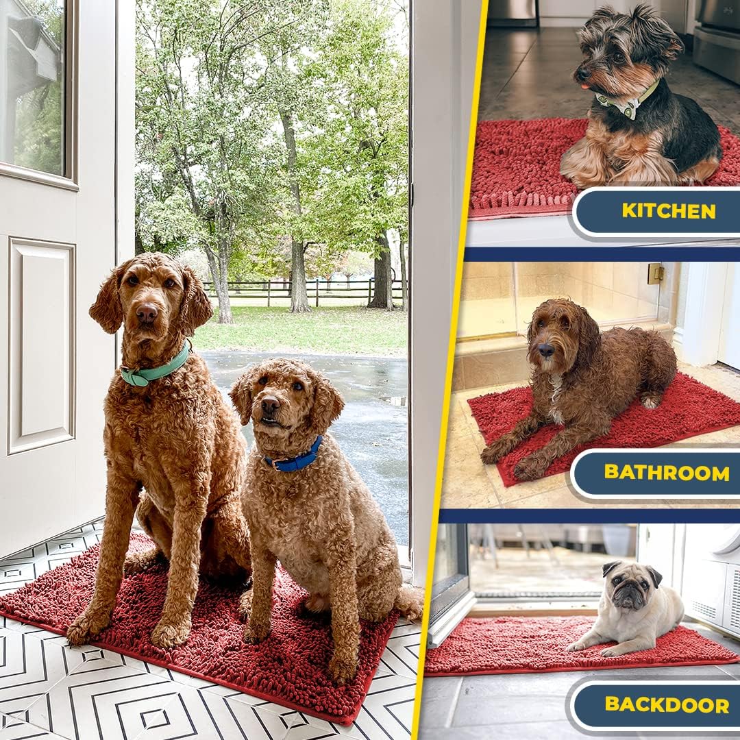 Muddy Mat® - Anti-Mud Dog Door Mat - Pack of 3