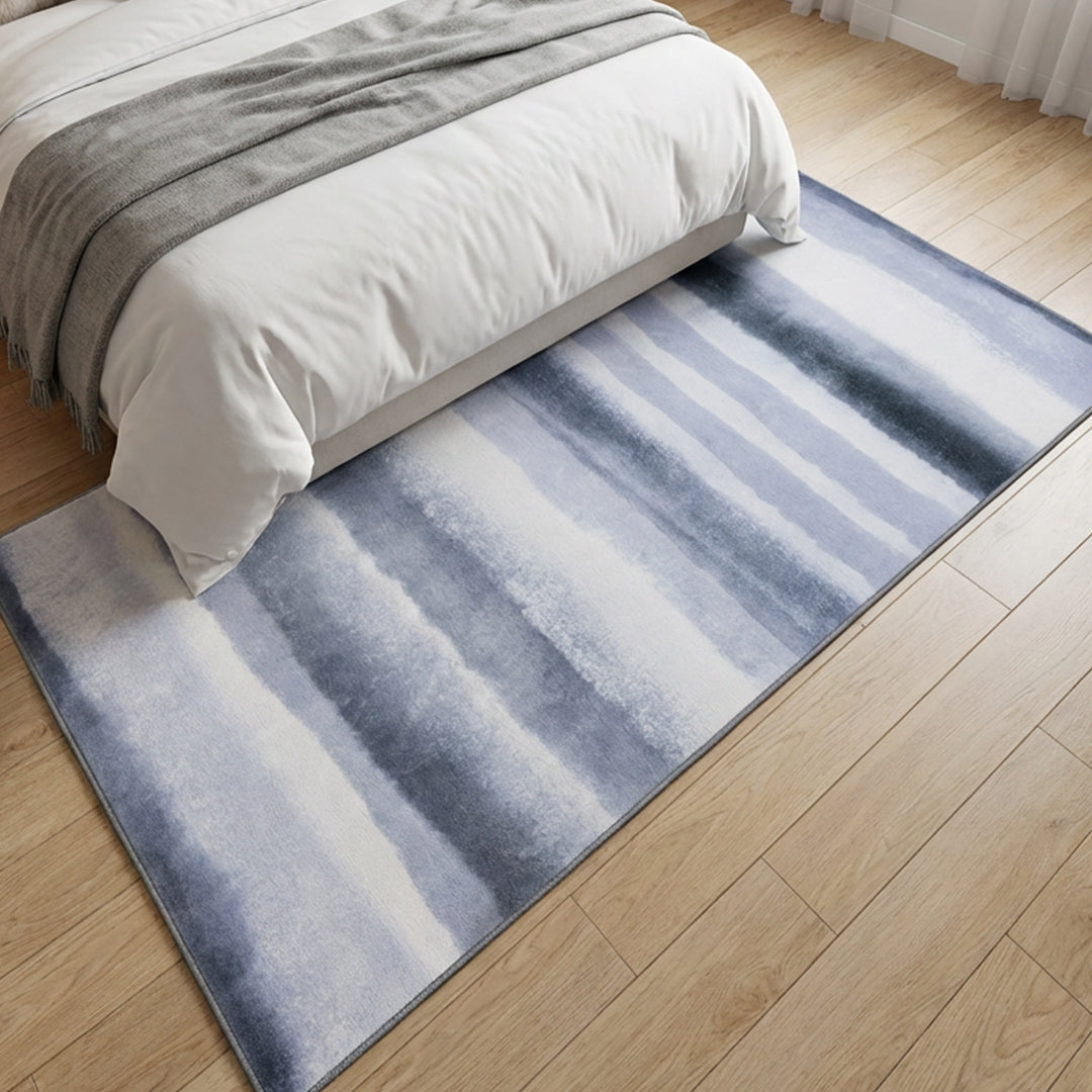Muddy Mat® Mist Washable Area Rugs for Living Room, Bedroom & Dining Room – Modern Soft Low Pile Non Slip Carpet – Pet Friendly Waterproof Foldable Rugs for Home