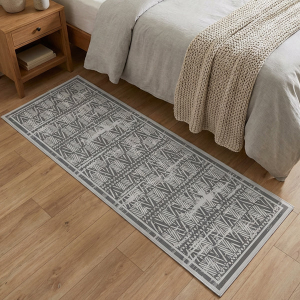 Muddy Mat® Zenith Washable Area Rugs for Living Room, Bedroom & Dining Room – Modern Soft Low Pile Non Slip Carpet – Pet Friendly Waterproof Foldable Rugs for Home