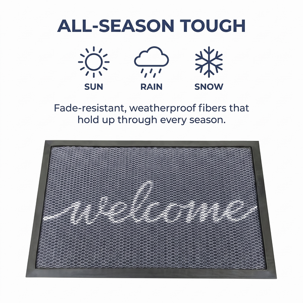 Muddy Mat® Printed Meshy Mat – The Best Dog Outdoor Mat for Muddy Paws