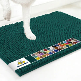 Muddy Mat® - Anti-Mud Dog Door Mat - atlantic blue