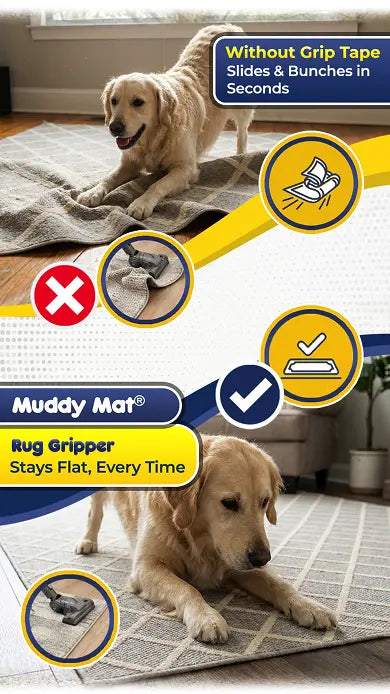 Stop The Sliding, Slipping, And Bunching Under Every Step