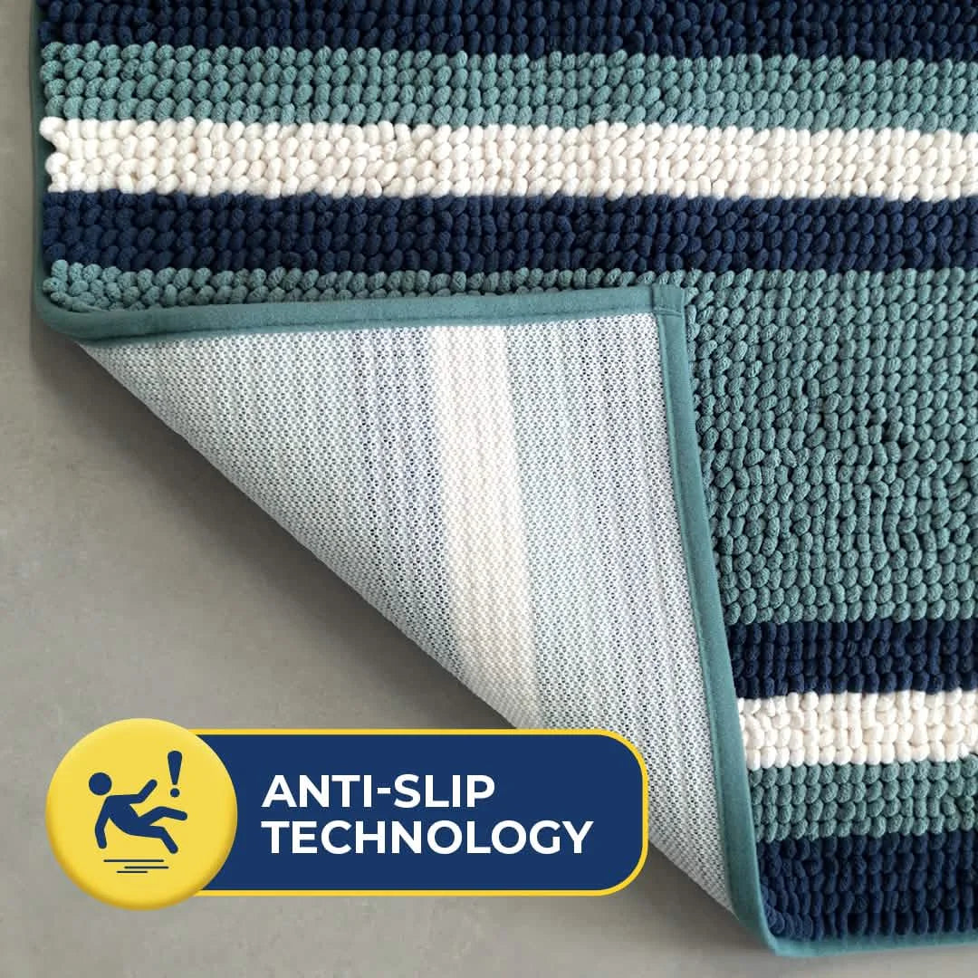 Muddy Mat® Horizontal Loop Design Super Absorbent Chenille Dog Door Mat for Muddy Paws – Non-Slip, Machine Washable Indoor Entry Rug, Quick-Dry Pet Mat for Entryway