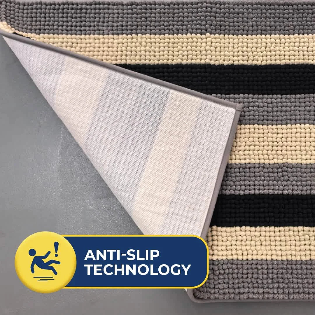 Muddy Mat® Horizontal Loop Design Super Absorbent Chenille Dog Door Mat for Muddy Paws – Non-Slip, Machine Washable Indoor Entry Rug, Quick-Dry Pet Mat for Entryway