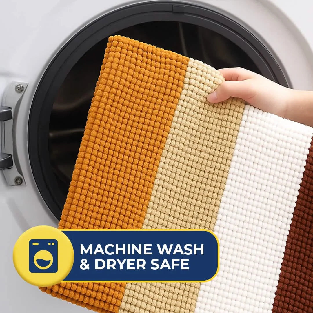 Muddy Mat® Vertical Loop Design Super Absorbent Chenille Dog Door Mat for Muddy Paws – Non-Slip, Machine Washable Indoor Entry Rug, Quick-Dry Pet Mat for Entryway