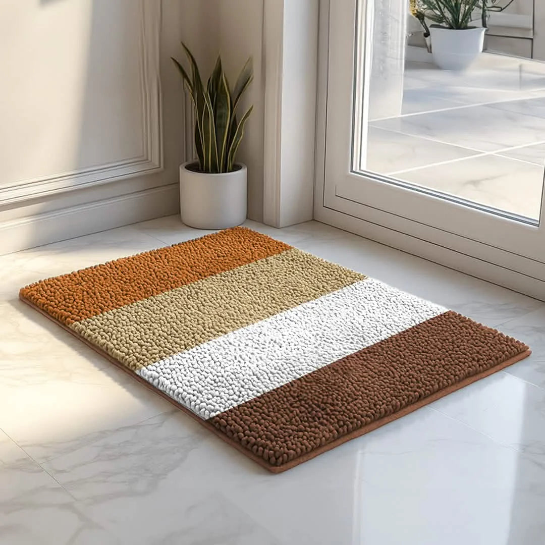 Muddy Mat® Vertical Loop Design Super Absorbent Chenille Dog Door Mat for Muddy Paws – Non-Slip, Machine Washable Indoor Entry Rug, Quick-Dry Pet Mat for Entryway