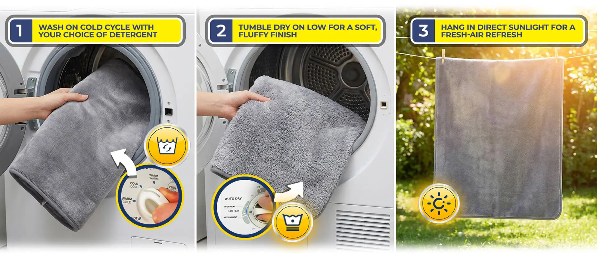 Finally, a bath mat you can toss in the wash
no stress, no damage