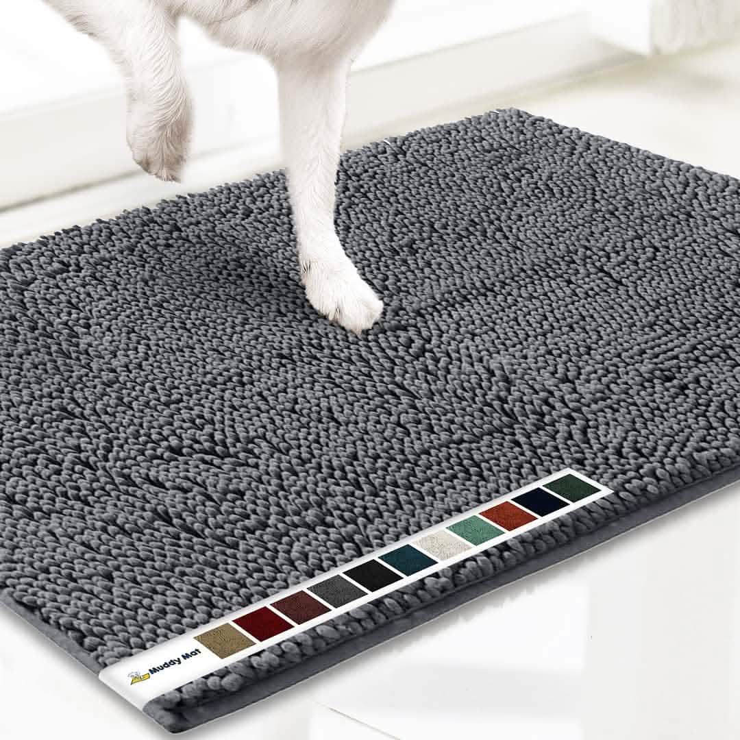 Muddy Mat® - The Anti-Mud Mat -  Machine Washable/Dryer Safe
