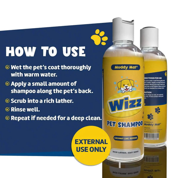 Wizz: Natural Pet Shampoo – 17 oz