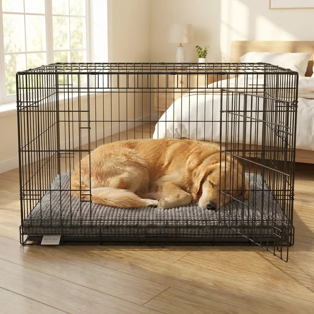 Puppy Pad - Memory Foam Crate Bed
