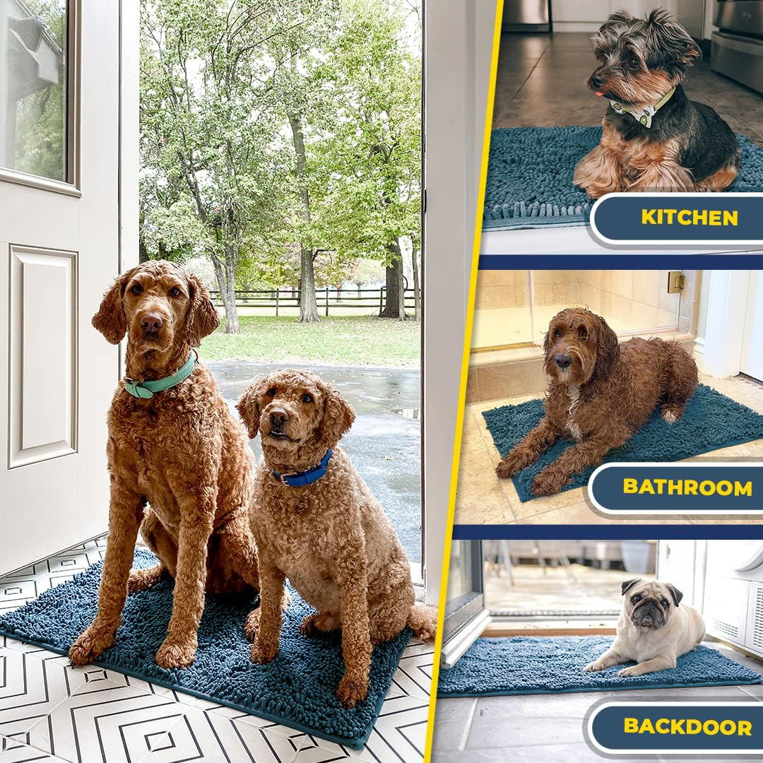 Muddy Mat® - Anti-Mud Dog Door Mat - Pack of 3