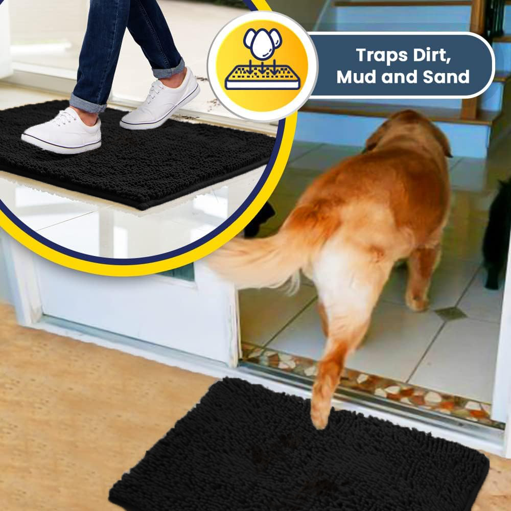 Muddy Mat® - Anti-Mud Dog Door Mat - Pack of 3