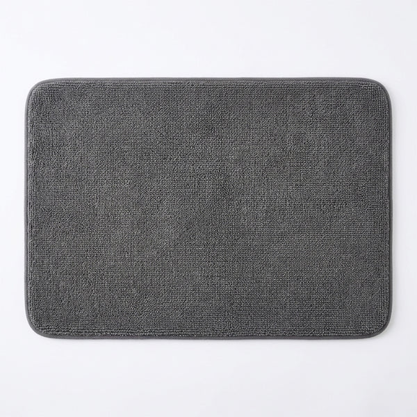 Muddy Mat® CloudStep Bathroom Rugs, Non Slip Bath Mats for Bathroom, Super Absorbent Memory Foam Chenille, Quick Dry Machine Washable Thick Toilet Rug for Shower Tub and Floor