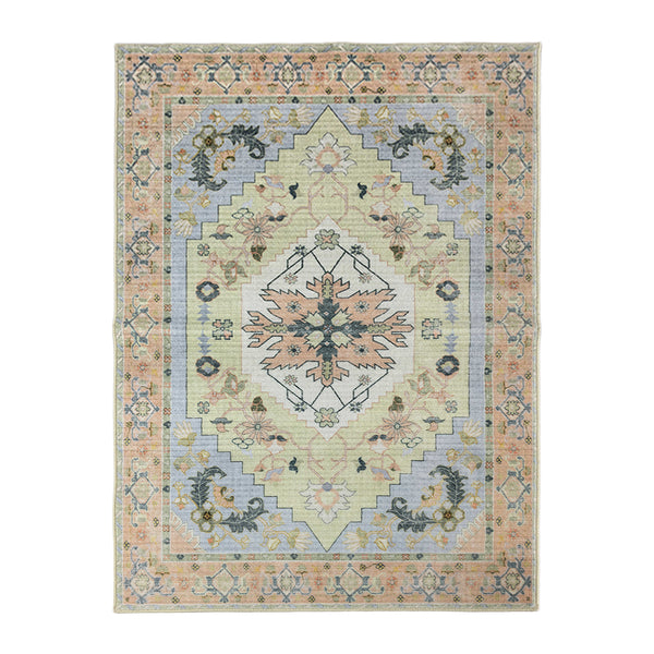 Muddy Mat® Sorrento Washable Area Rugs for Living Room, Bedroom & Dining Room – Modern Soft Low Pile Non Slip Carpet – Pet Friendly Waterproof Foldable Rugs for Home