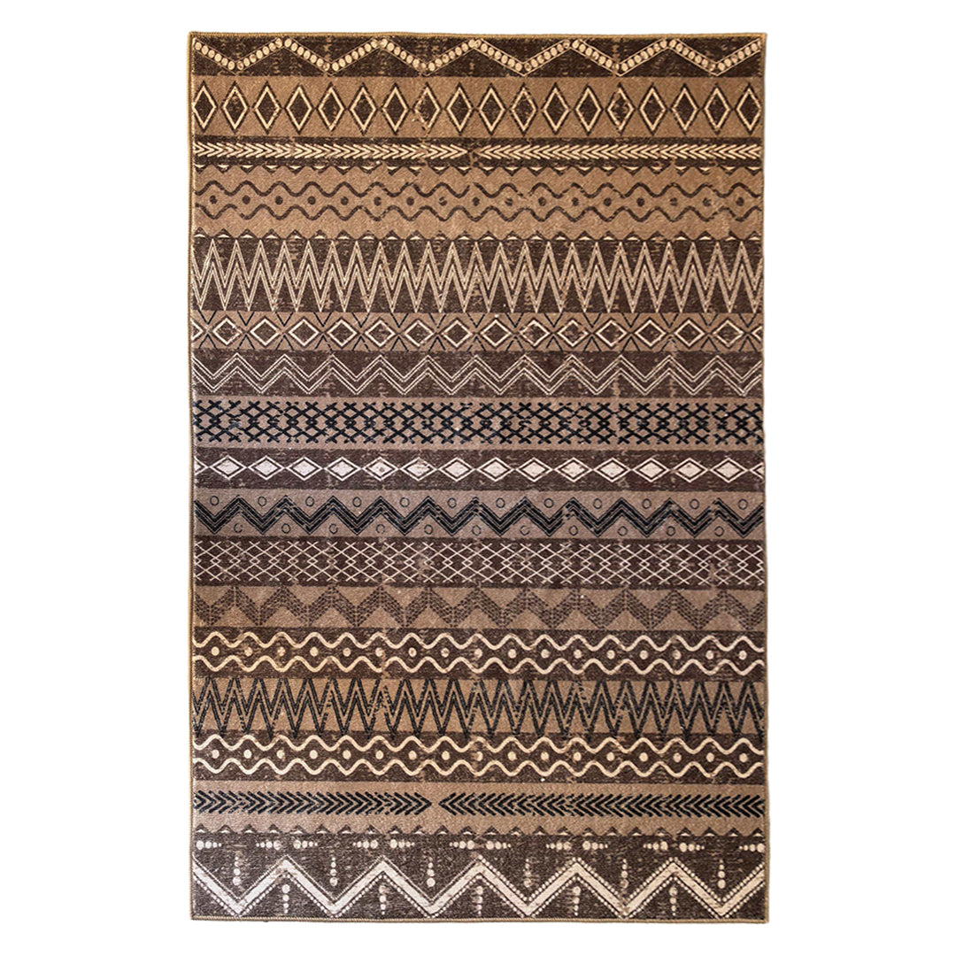 Muddy Carpet Nomad Washable Area Rugs for Living Room, Bedroom