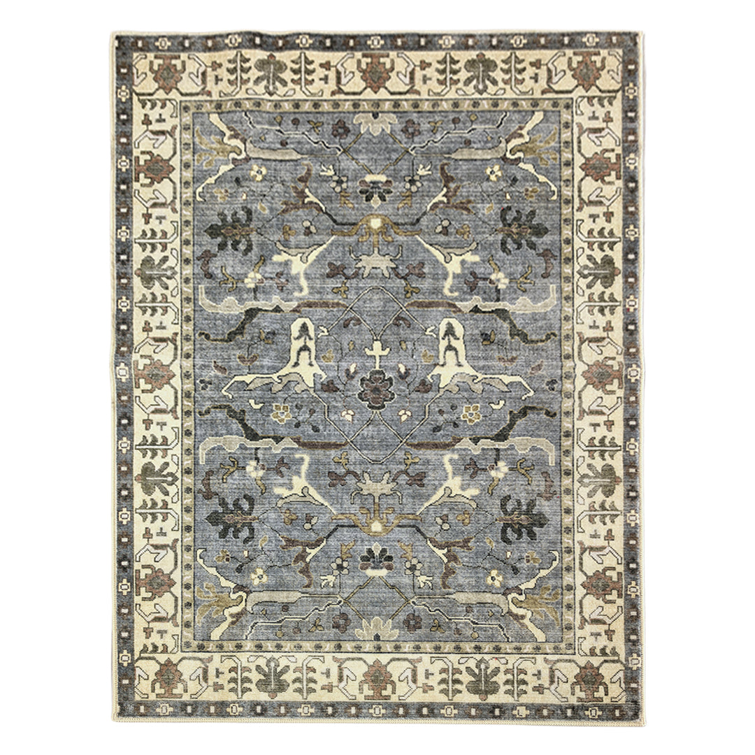Muddy Mat® Duskfall Washable Area Rugs for Living Room, Bedroom & Dining Room – Modern Soft Low Pile Non Slip Carpet – Pet Friendly Waterproof Foldable Rugs for Home