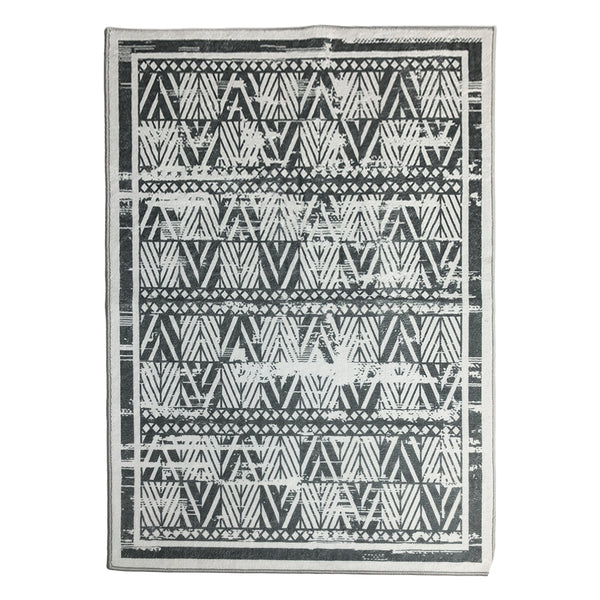 Muddy Mat® Zenith Washable Area Rugs for Living Room, Bedroom & Dining Room – Modern Soft Low Pile Non Slip Carpet – Pet Friendly Waterproof Foldable Rugs for Home