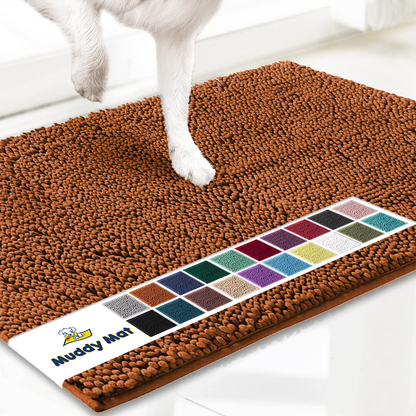 Muddy Mat® - Anti-Mud Dog Door Mat - Orange