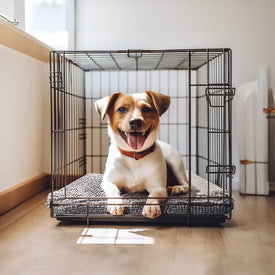 Puppy Pad - Memory Foam Crate Bed